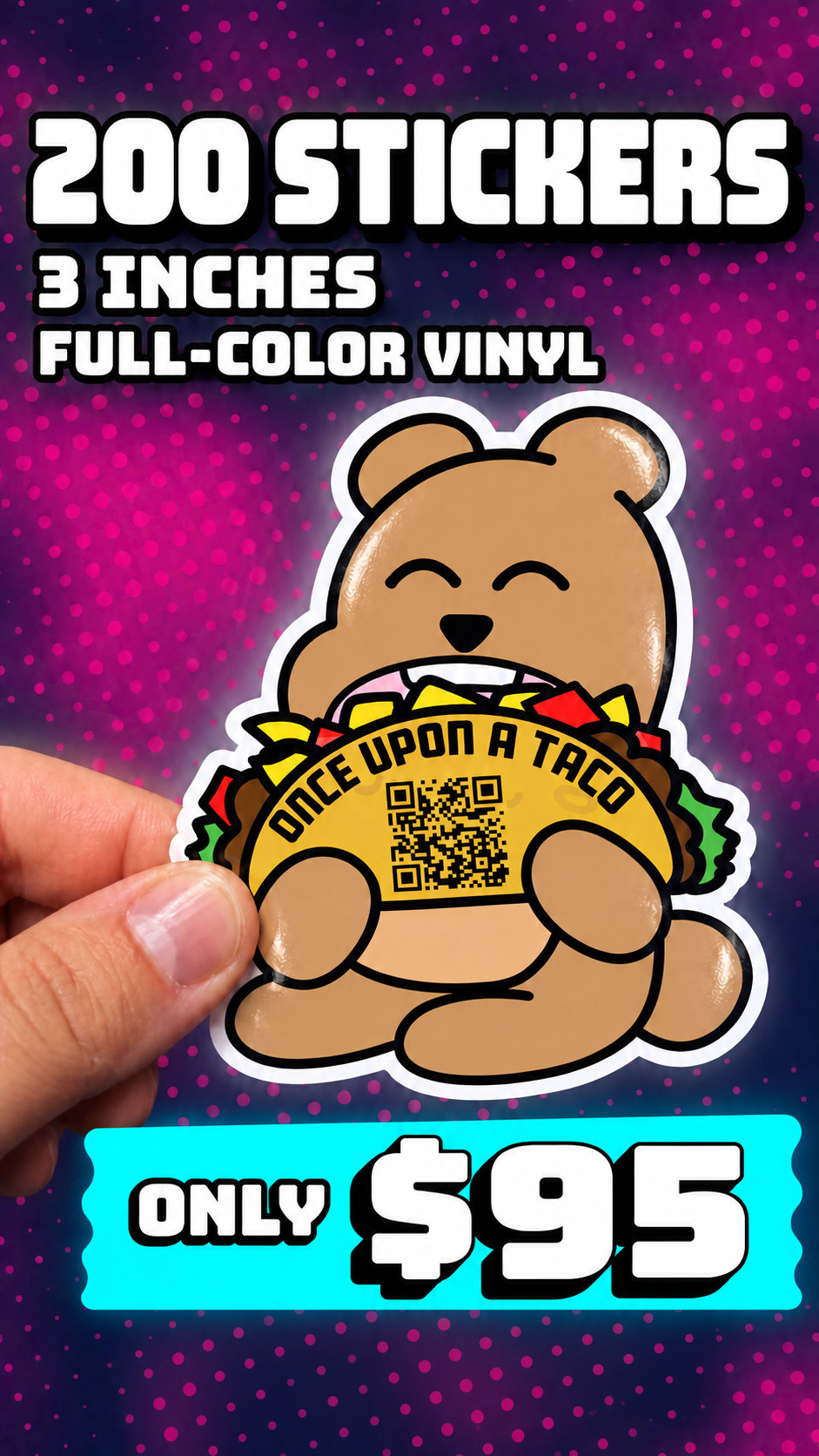 Stickers die cut